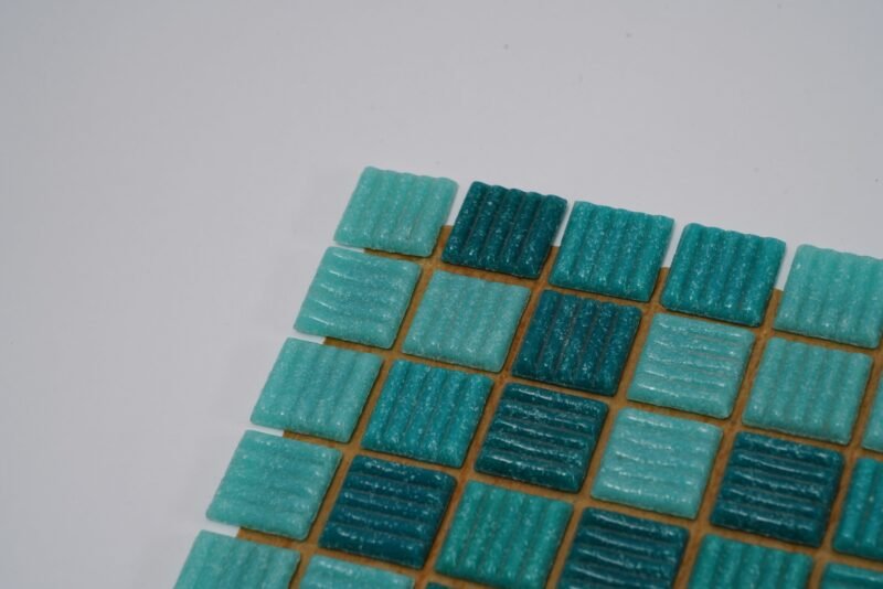 Hot Melting Glass VT 0001 (327x327mm, Pool Tile)