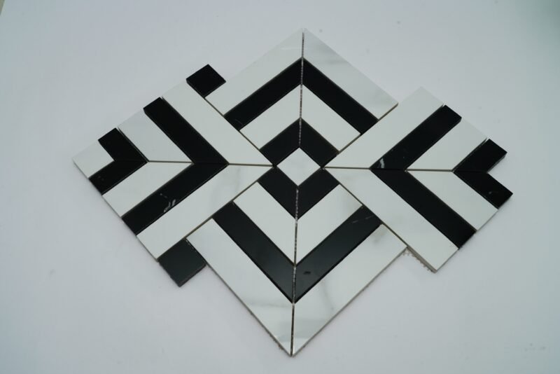 Nexa Mosaic Tiles NERO HYPNO STATURIO (302x302mm, Mosaic)